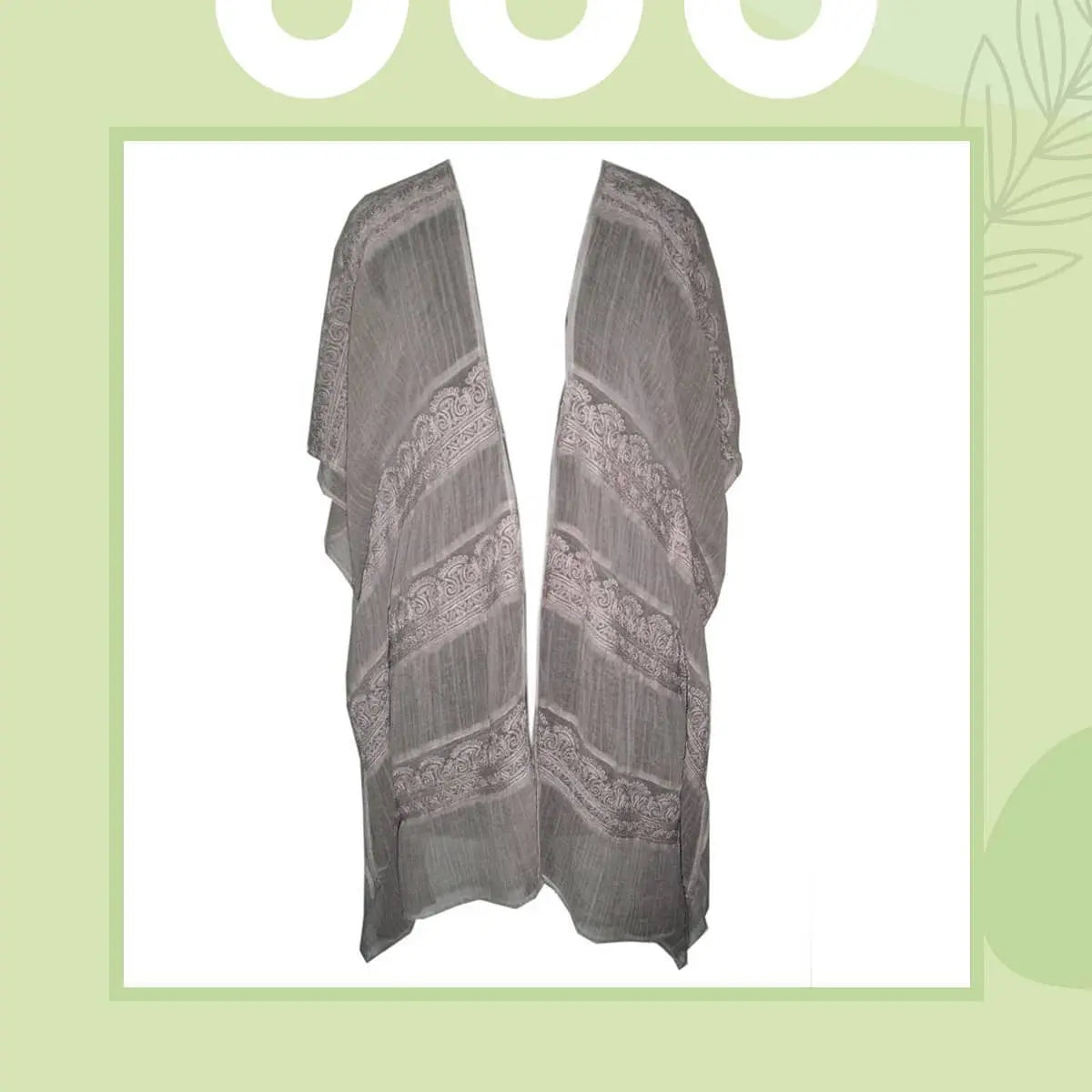 Yauvan Embroidered Kimono Cardigan