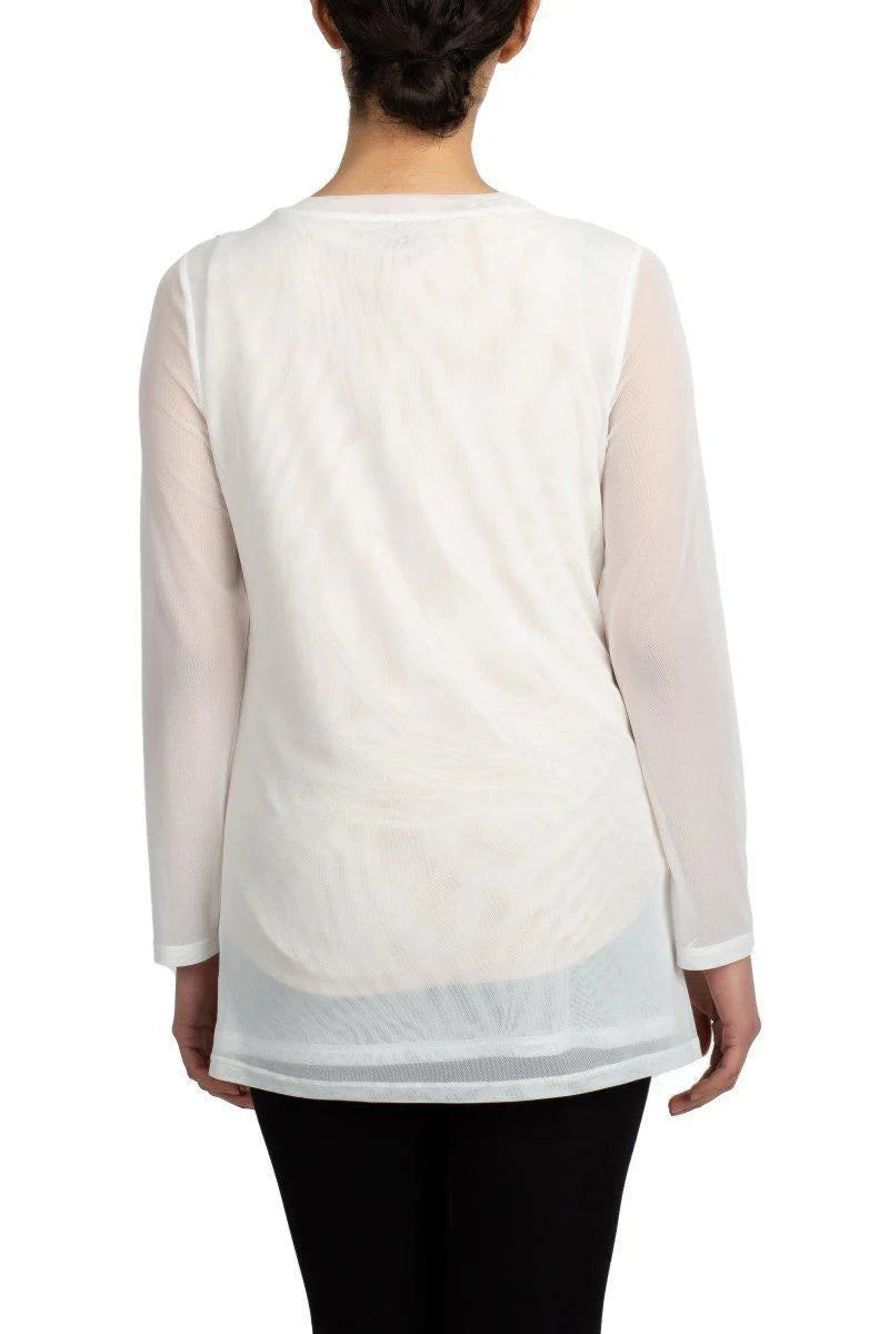 Berek Mesh Long Sleeve Top