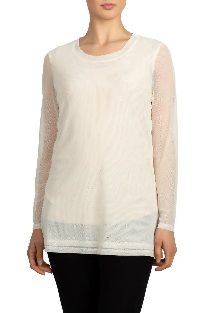 Berek Mesh Long Sleeve Top