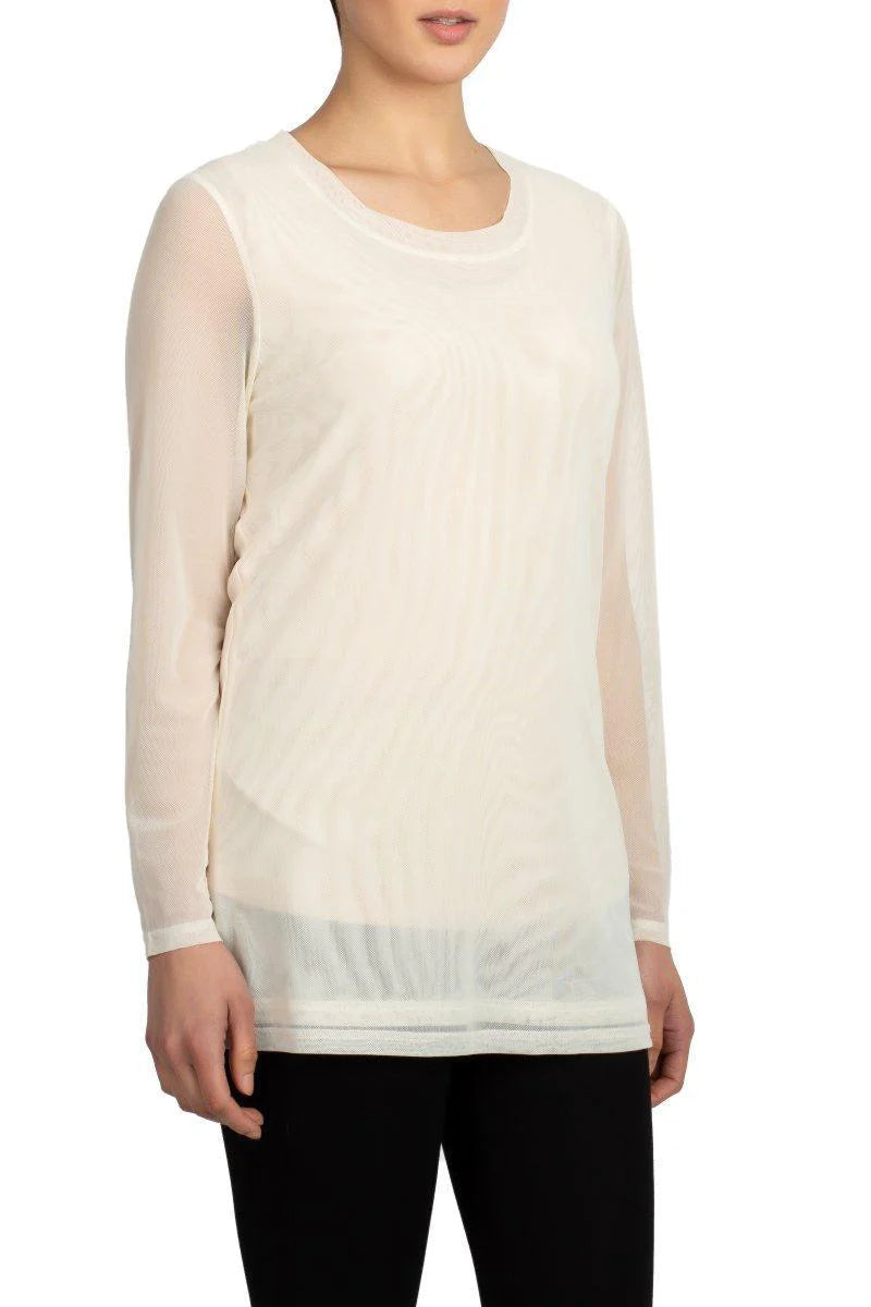 Berek Mesh Long Sleeve Top
