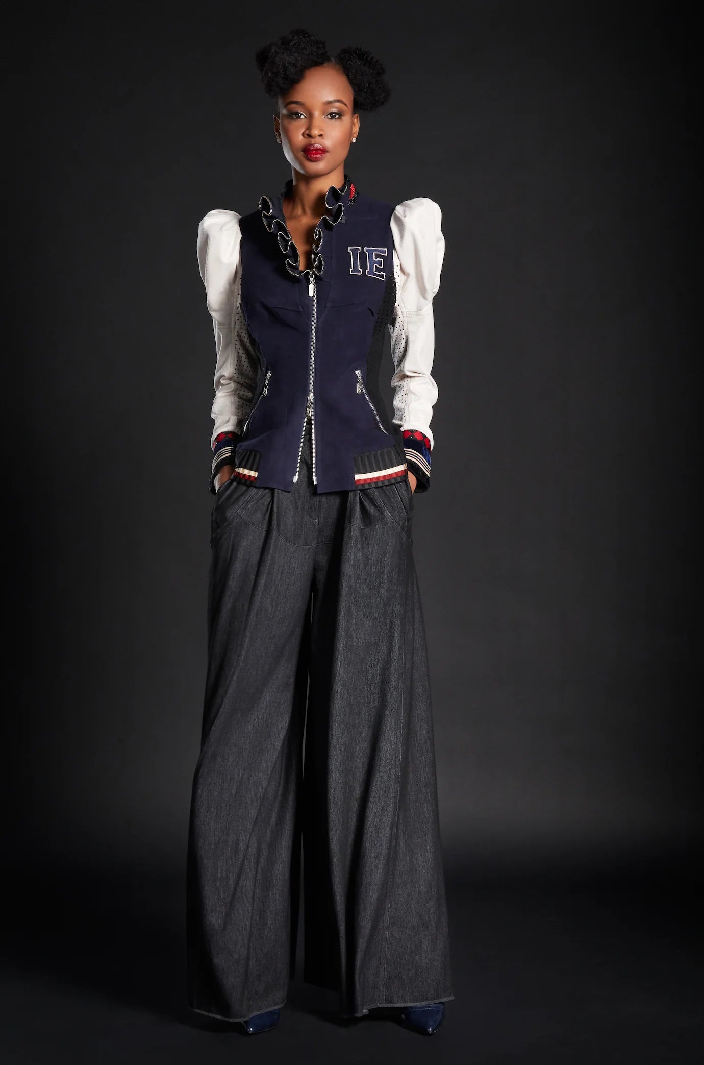 In Earnest Victorian Varsity Jacket
