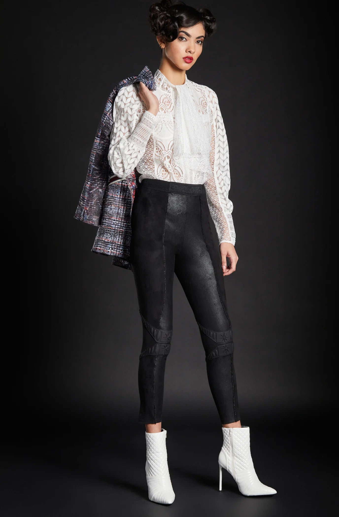 In Earnest Vegan Leather Legging