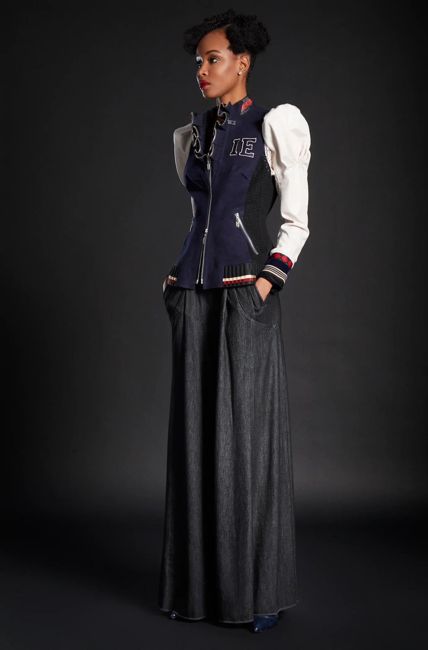 In Earnest Victorian Varsity Jacket