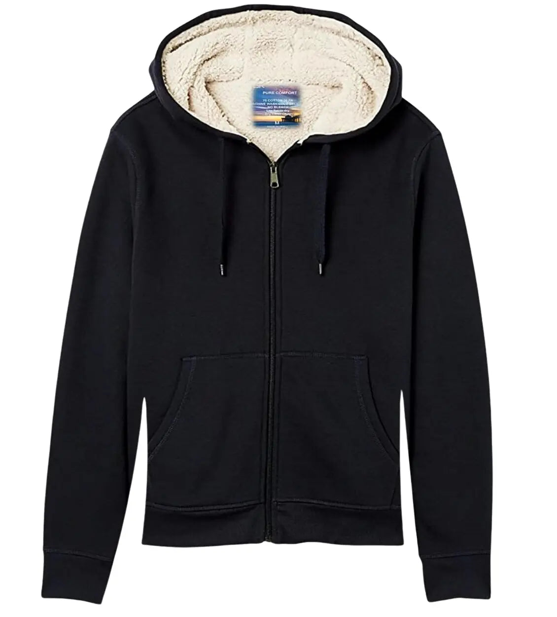 Georg Roth Navy Sherpa Hoodie