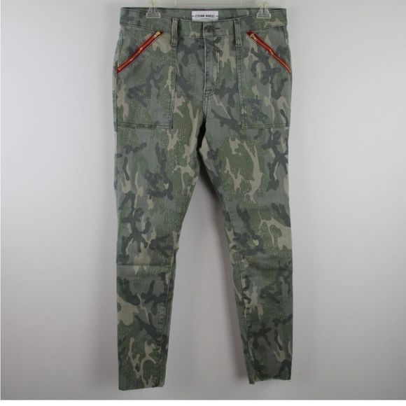 Etienne Marcel Skinny Camo Jeans