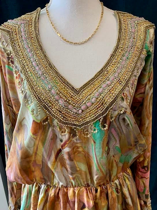 Kareena's Multi-Colored Long Embellished Tunic