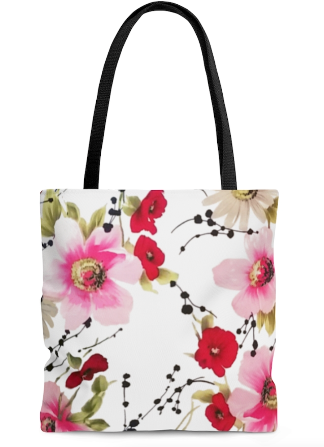 PELLONE Signature Print Large Floral Tote Bag – Un Bacio Boutique