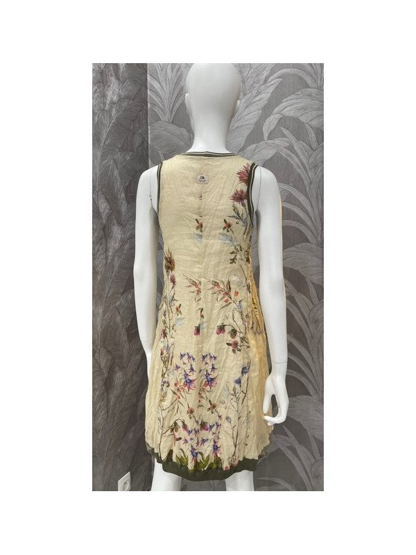 Linen Meadow Print Dress