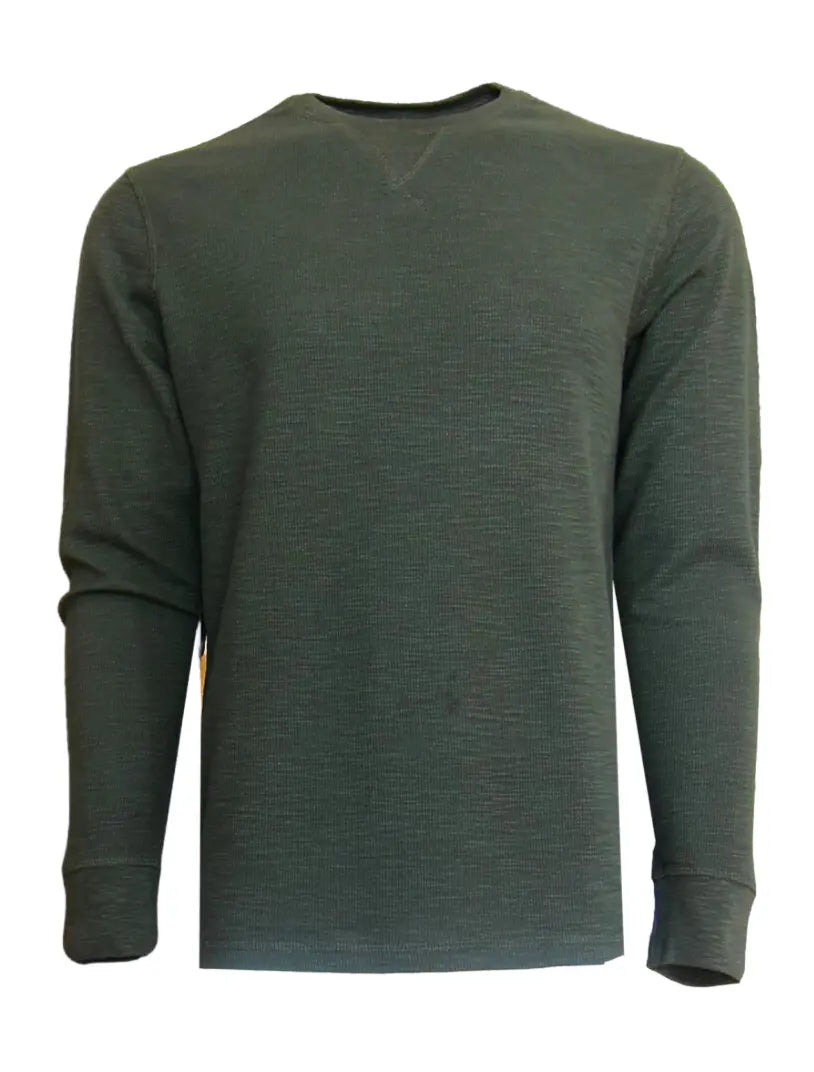 Georg Roth Olive Long Sleeve Thermal Shirt