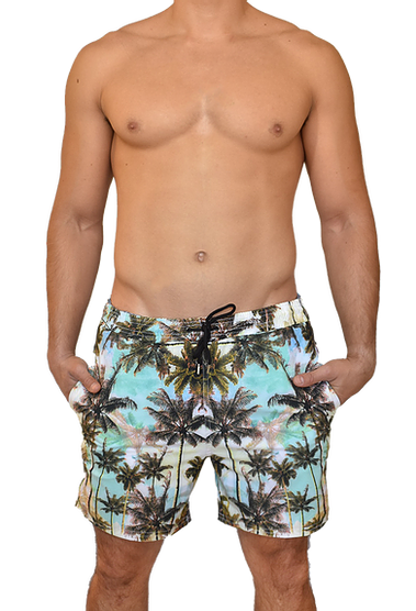 Wayra Beachwear California Style Swim Trunks
