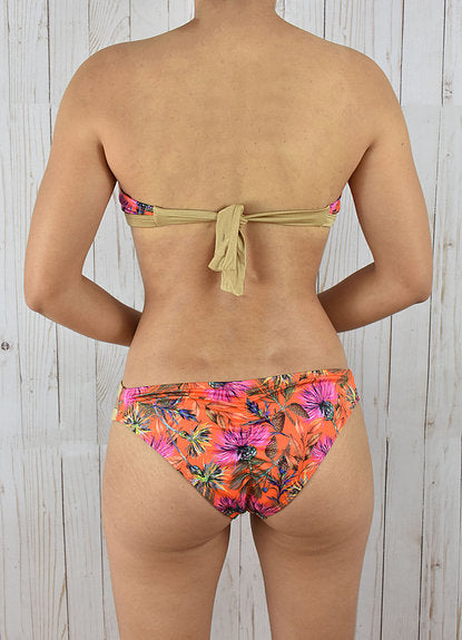 Wayra Beachwear Orange Garden Bikini