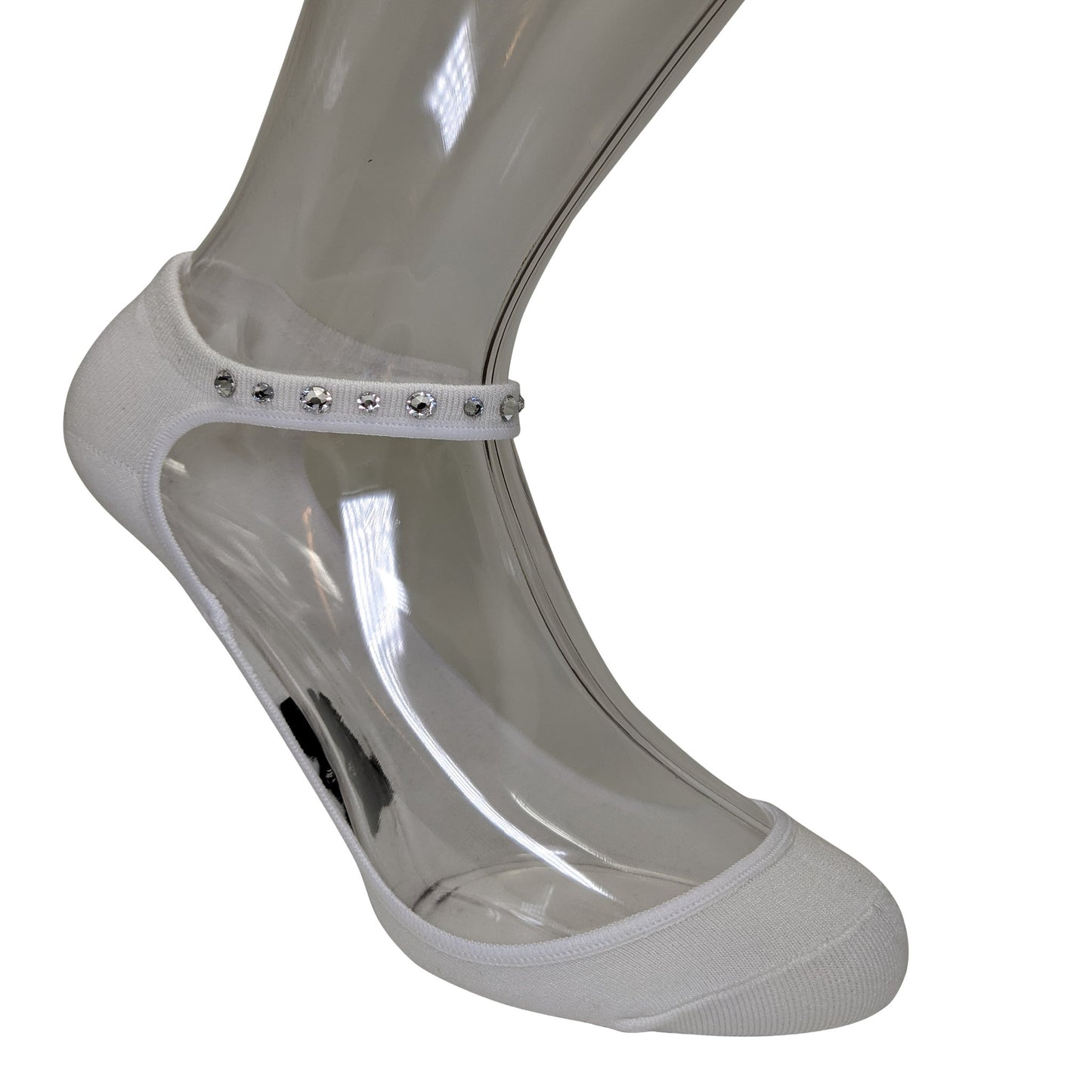 Hidey Socks With Crystal Embellishments