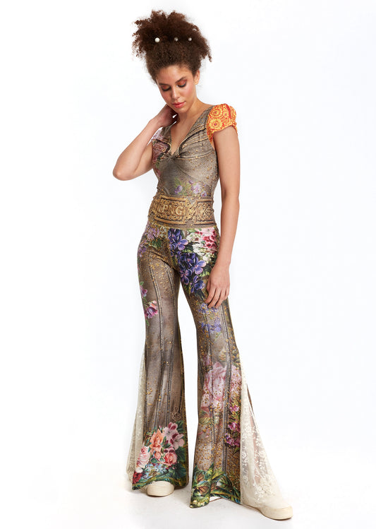 IPNG Design Fortune in Flowerland Comfort Pants