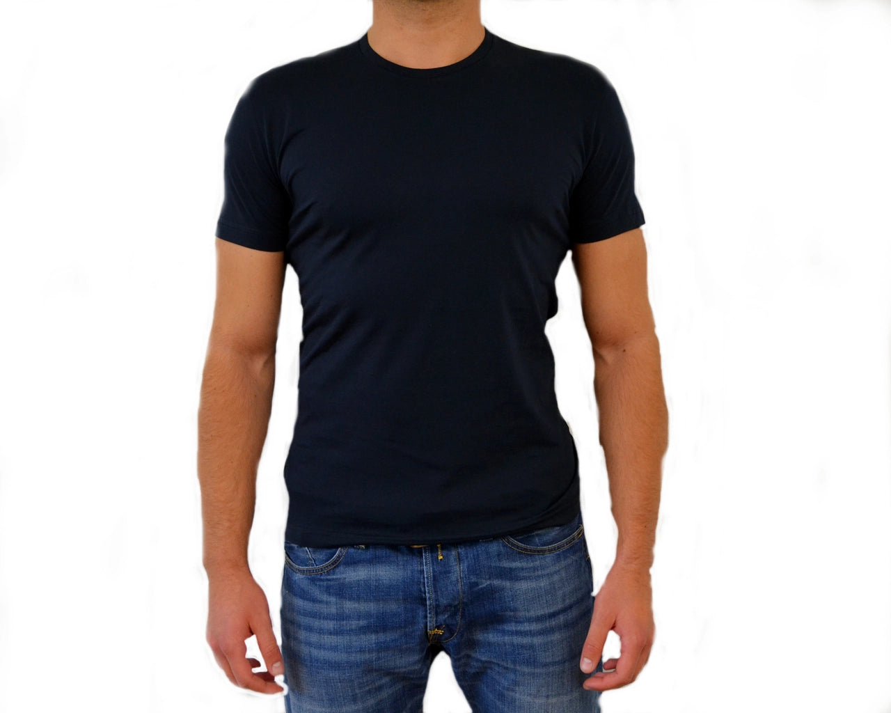 Georg Roth Navy Crew Neck Short Sleeve Tee