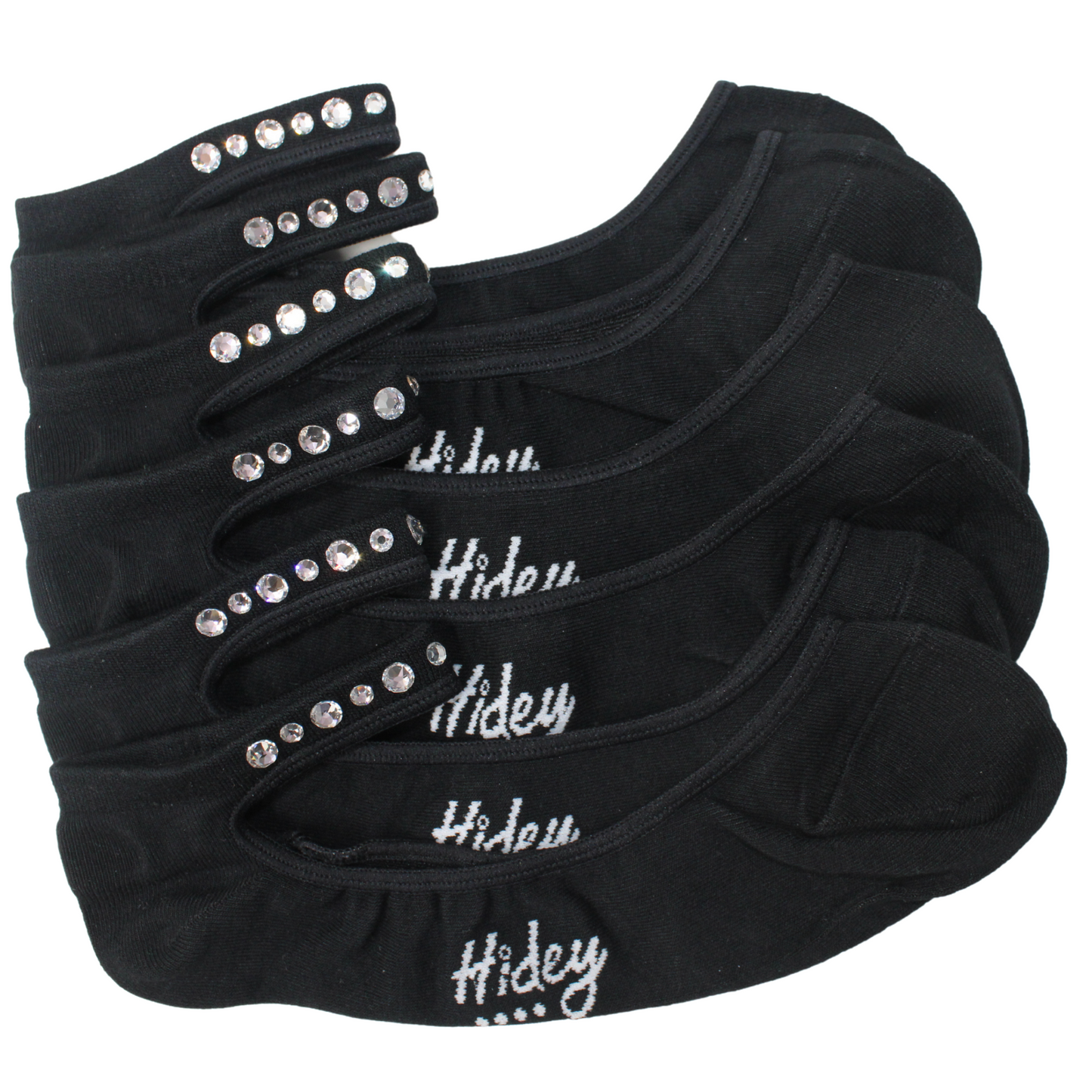Hidey Socks With Crystal Embellishments