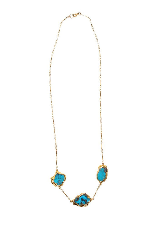 TURQUOISE STATEMENT NECKLACE