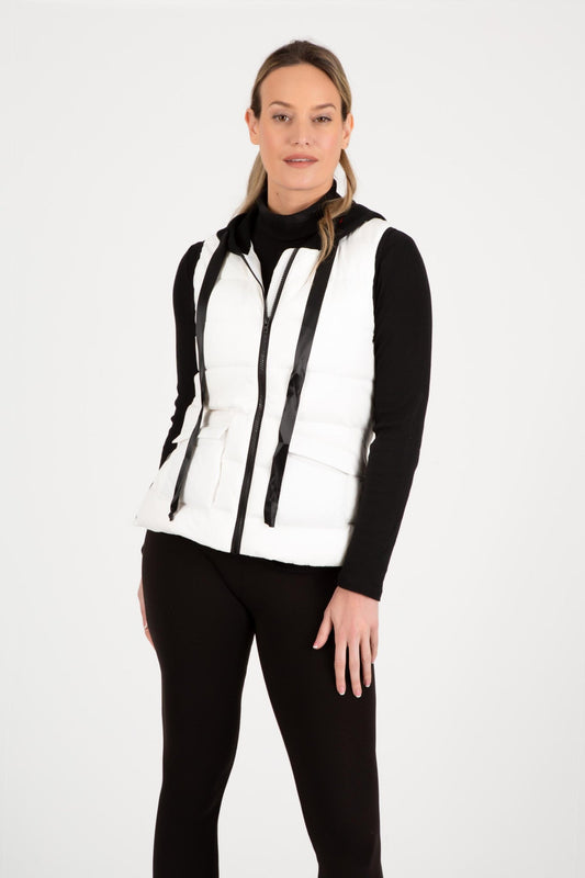 Ski Bunny Bomber Vest by Berek